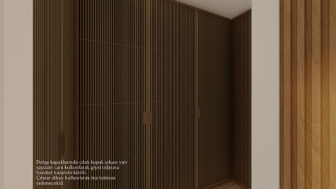 İstanbul Giysi Odası Tasarımı