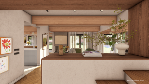 Salon ve Yemek Odası Tasarımı 