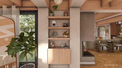 Salon ve Yemek Odası Tasarımı 