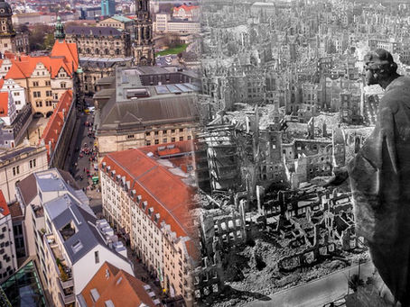 Dresden'in savaş sonrası yeniden inşası