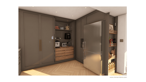 Dubai'de mutfak tasarımı