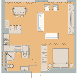 Salon dekorasyonu hatası