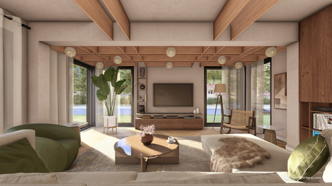 Salon ve Yemek Odası Tasarımı 