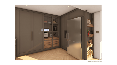 Dubai'de mutfak tasarımı