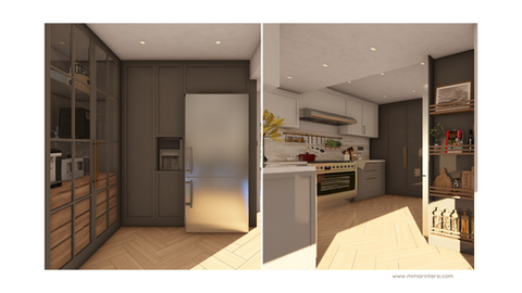 Dubai'de mutfak tasarımı