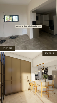 İstanbul'da mutfak tasarımı