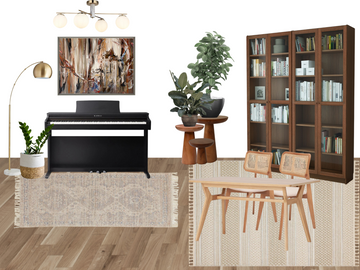 Piyano ve Yemek Alanı