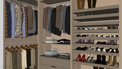 Gardırop tasarımı