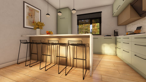 Salon ve Mutfak Tasarımı | Ankara