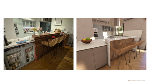 Salon ve Yemek Odası Tasarımı 