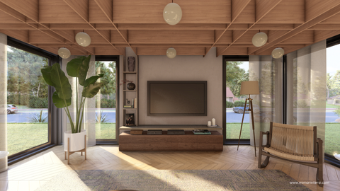 Salon ve Yemek Odası Tasarımı 