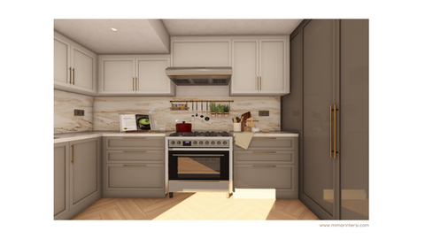 Dubai'de mutfak tasarımı