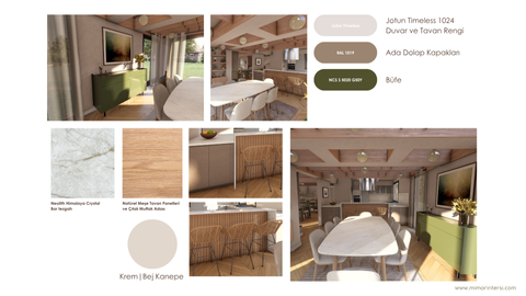 Salon ve Yemek Odası Tasarımı 