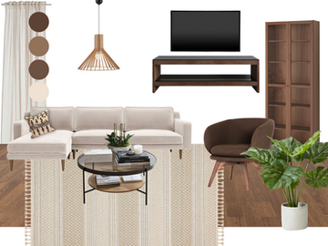 Salon ve Yemek Alanı Tasarımı | İstanbul