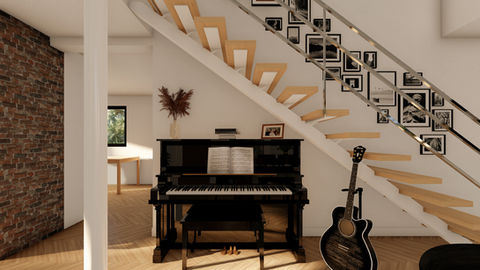 Salon ve Yemek Odası Tasarımı