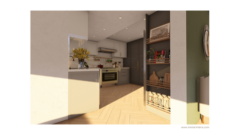 Dubai'de mutfak tasarımı