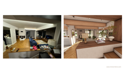 Salon ve Yemek Odası Tasarımı 